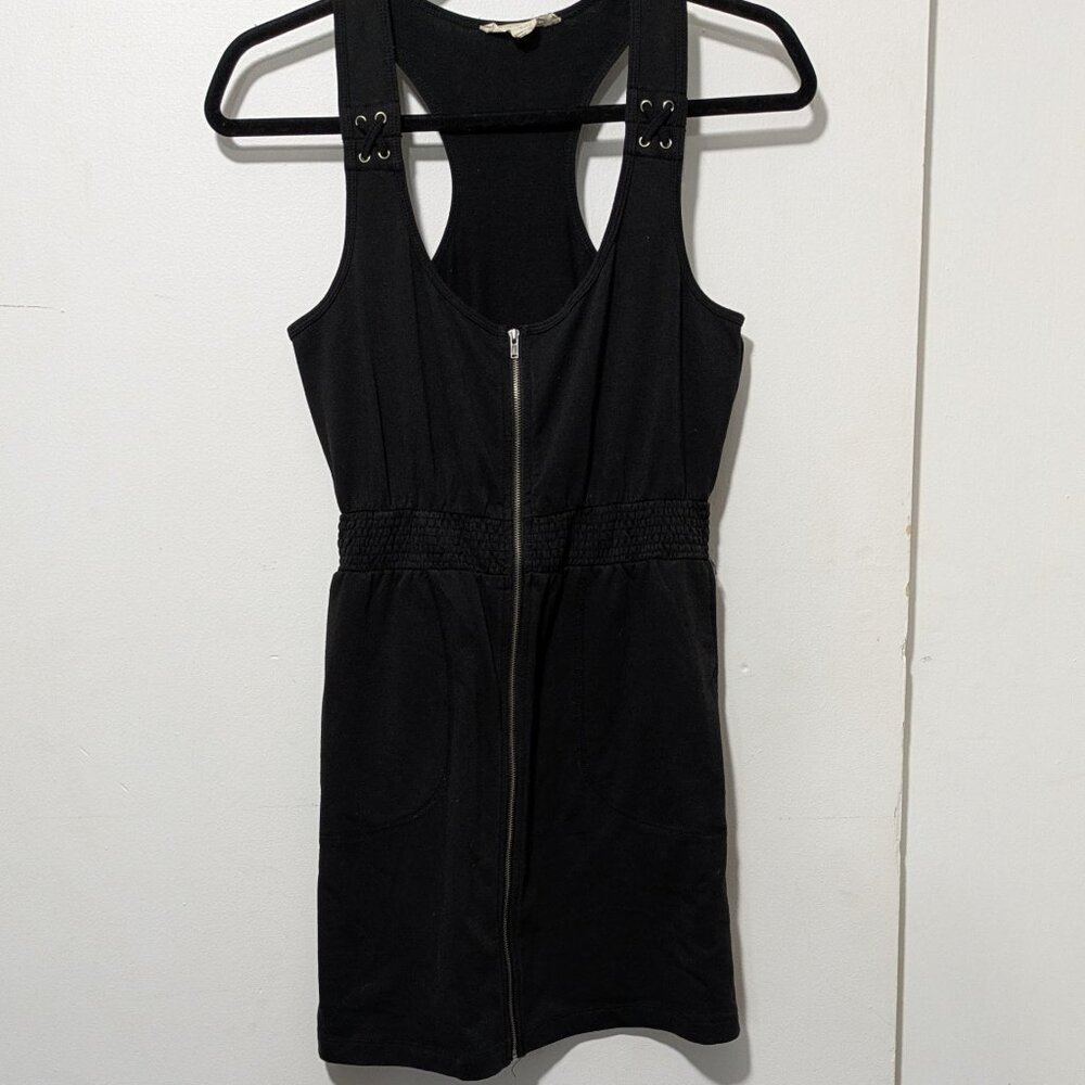 Forever Twenty One Boutique Zip-Front Skirt Romper